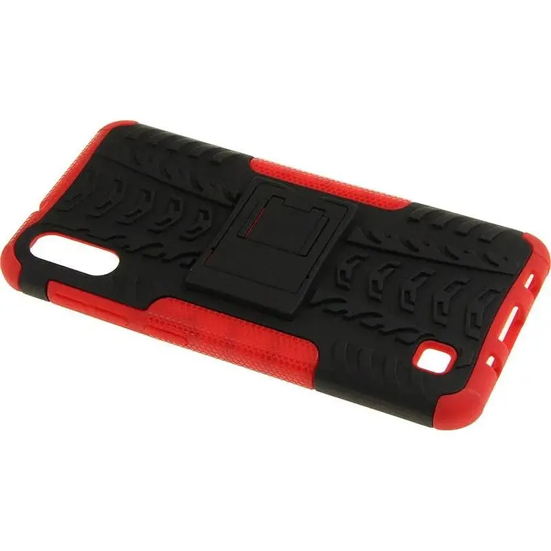 Чохол-накладка Toto Dazzle Kickstand 2 in 1 Case Samsung Galaxy M10 Red - фото 6
