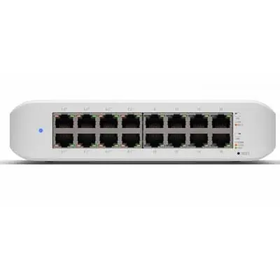 Комутатор мережевий Ubiquiti (USW-Lite-16-PoE) - фото 2