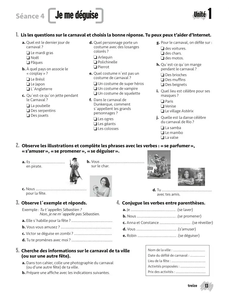 Merci! 2. A1. Cahier d`exercices - фото 7