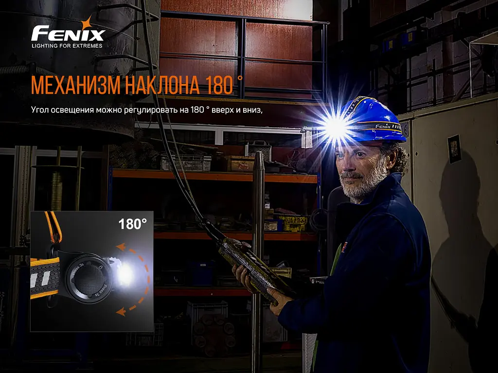 Ліхтар налобний Fenix HM70R - фото 18
