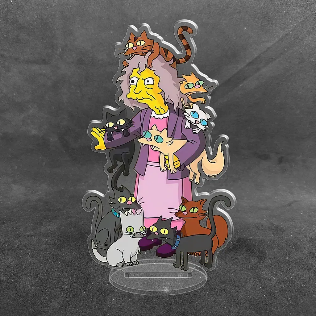 Акрилова колекційна фігурка Аніме: The Simpsons Сімпсони 2 15 см - фото 2