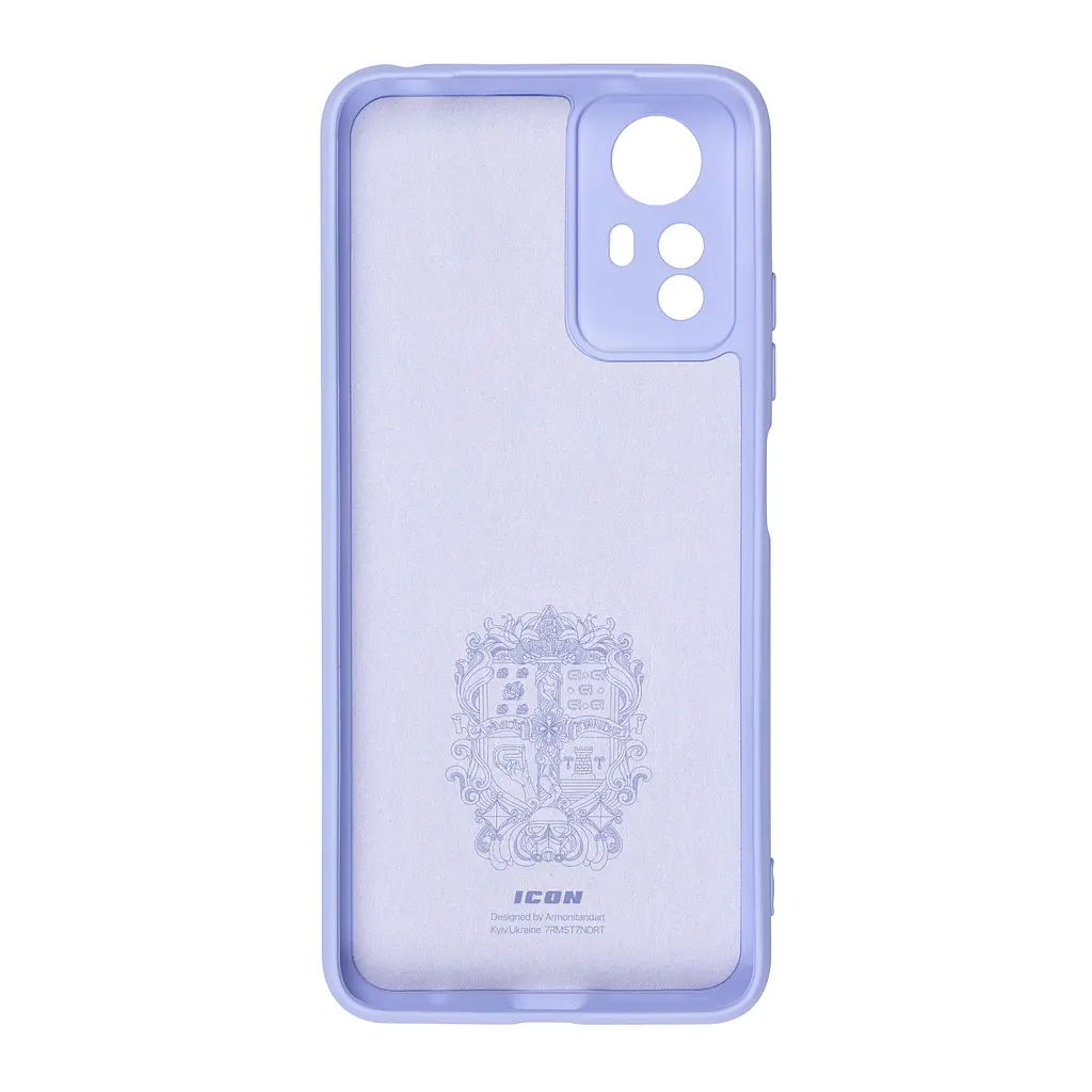 Чехол ArmorStandart ICON для Xiaomi Redmi Note 12S 4G Camera cover Lavender (ARM67507) - фото 2