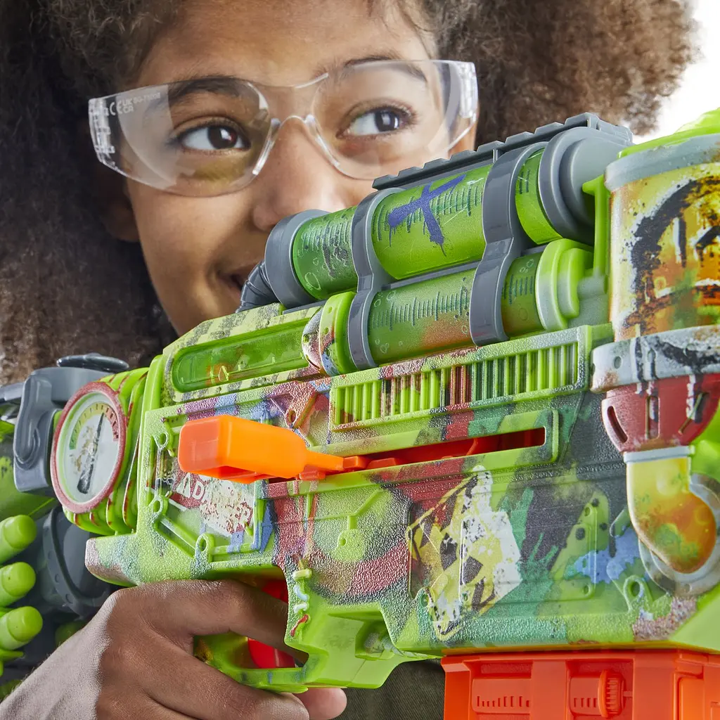 Бластер игрушечный Hasbro Nerf Zombie Corrupter (F8962) - фото 12