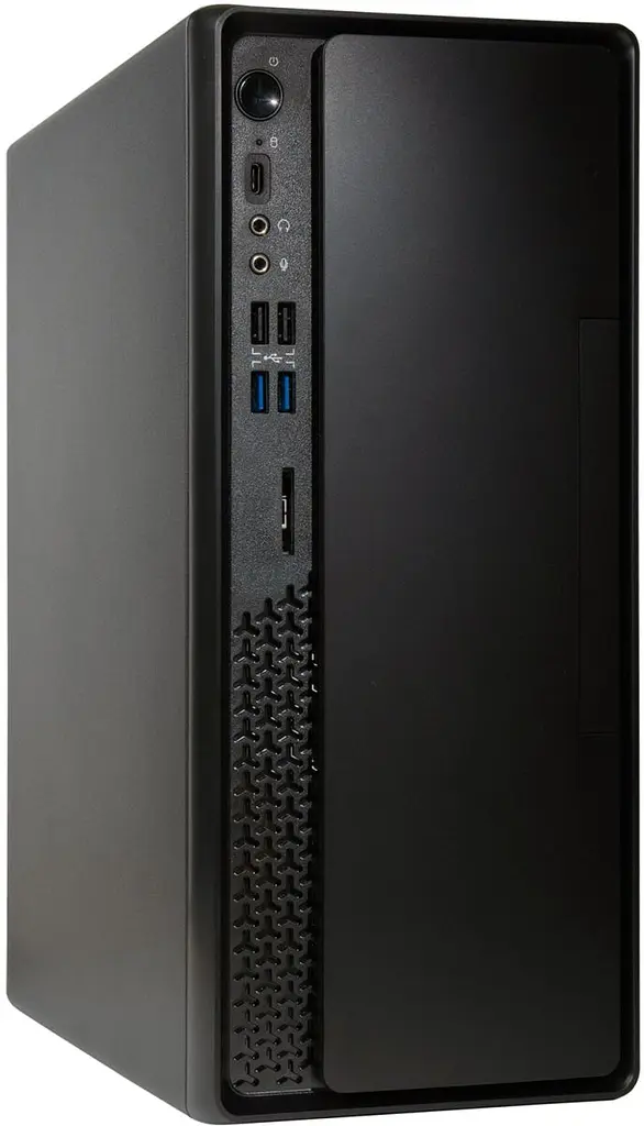 Корпус Chieftec UNI BS-10B-300 mATX , БЖ 300W, SLIM FF, USB Type C, CardReader (BS-10B-300) - фото 8