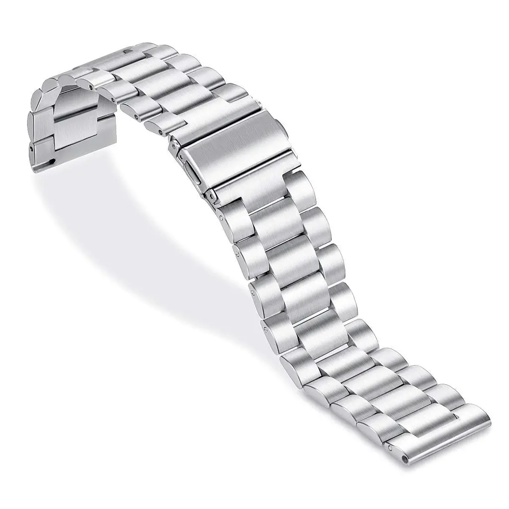 Ремінець BeWatch для Amazfit Stratos/Pace Сріблястий (1020405) - фото 5