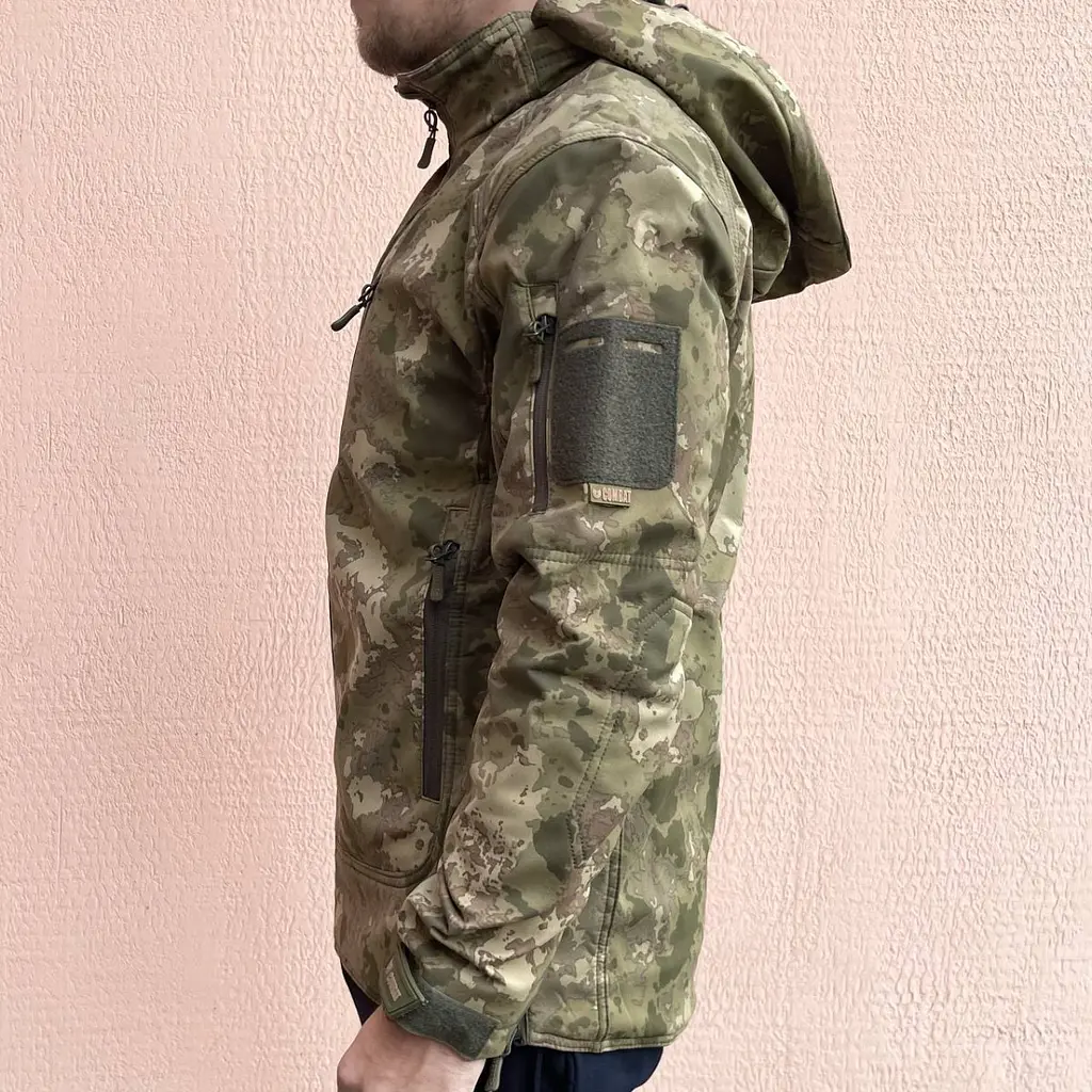 Куртка чоловіча тактична Мультикам Combat Туреччина Софтшел Soft-Shell ЗСУ 8068 M - фото 3