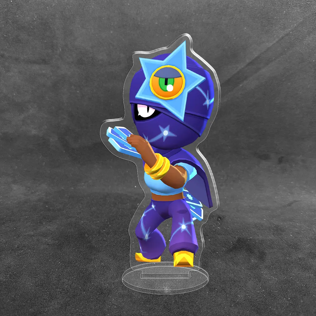 Акрилова колекційна фігурка Brawl Stars Тара у скіні «Стар» 10 см