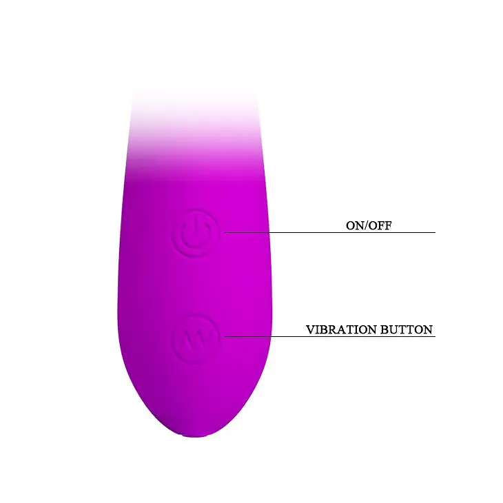 Вібратор PRETTY LOVE NIGEL, USB, 30 function PRETTY LOVE BI-014422 98492 - фото 6