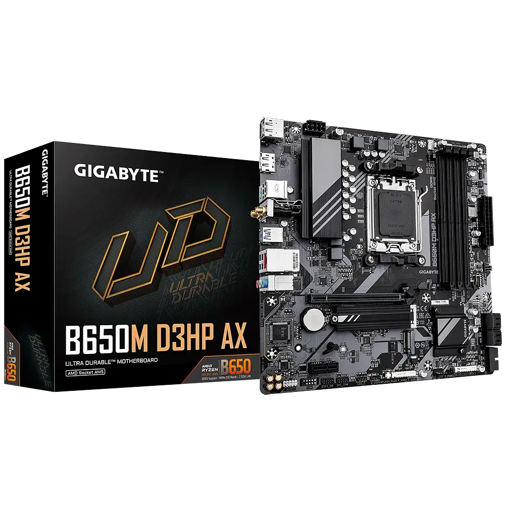 Материнська плата Gigabyte B650M D3HP AX Socket AM5 (B650M D3HP AX) - фото 5
