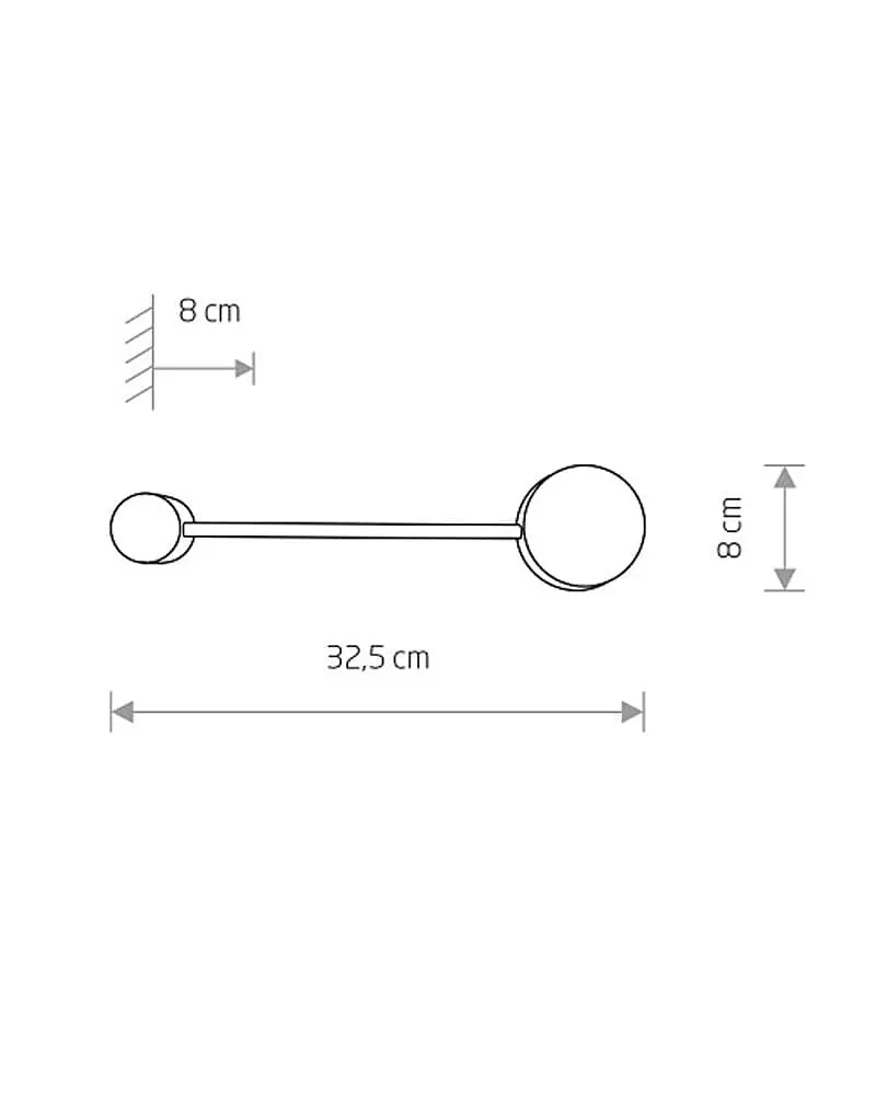 Бра Nowodvorski 7806 Orbit - фото 2