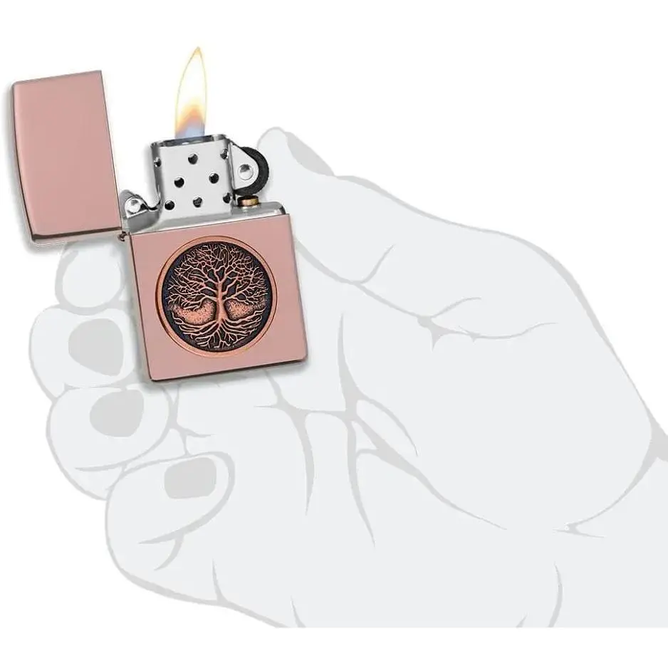 Зажигалка Zippo 49190 Tree Of Life Emblem - фото 2