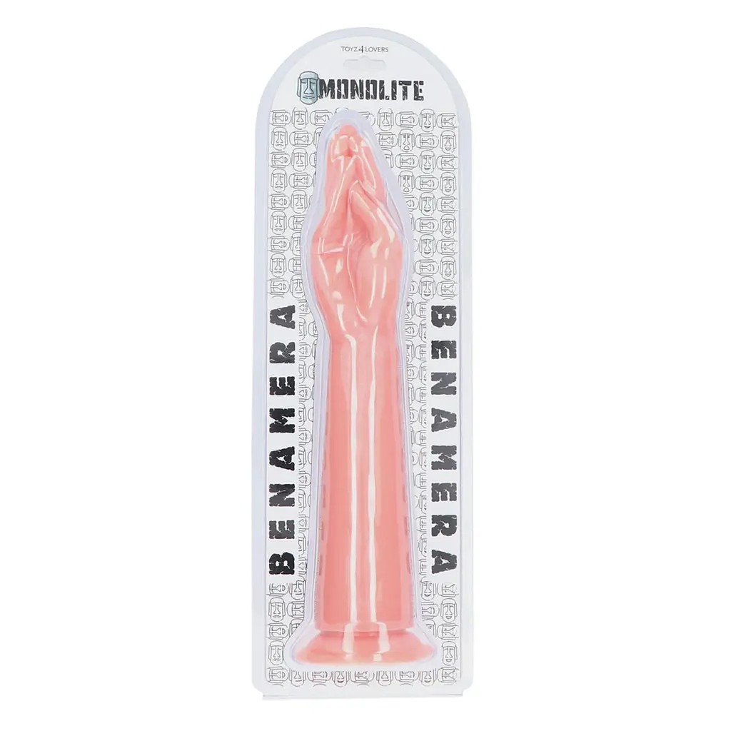 Рука для фістингу Toyz4lovers Mano Fisting Benamera, 40 см (тілесний) - фото 7