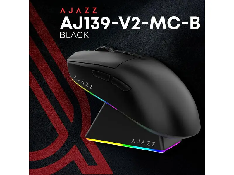 Миша Ajazz AJ139 V2 MC Black (AJ139-V2-MC-B) - фото 6
