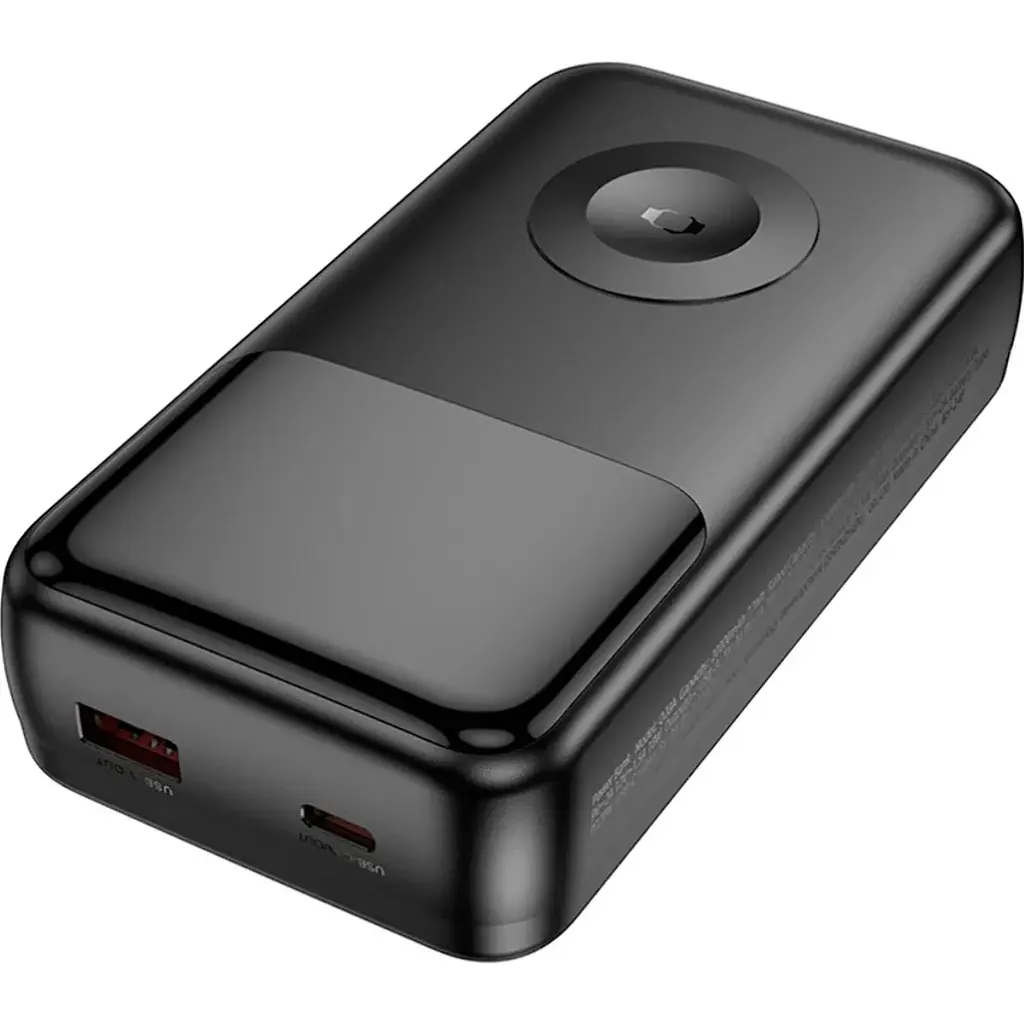 Портативна батарея Powerbank Hoco Q28 Victory 22.5W+PD20W 20000mAh Black - фото 2