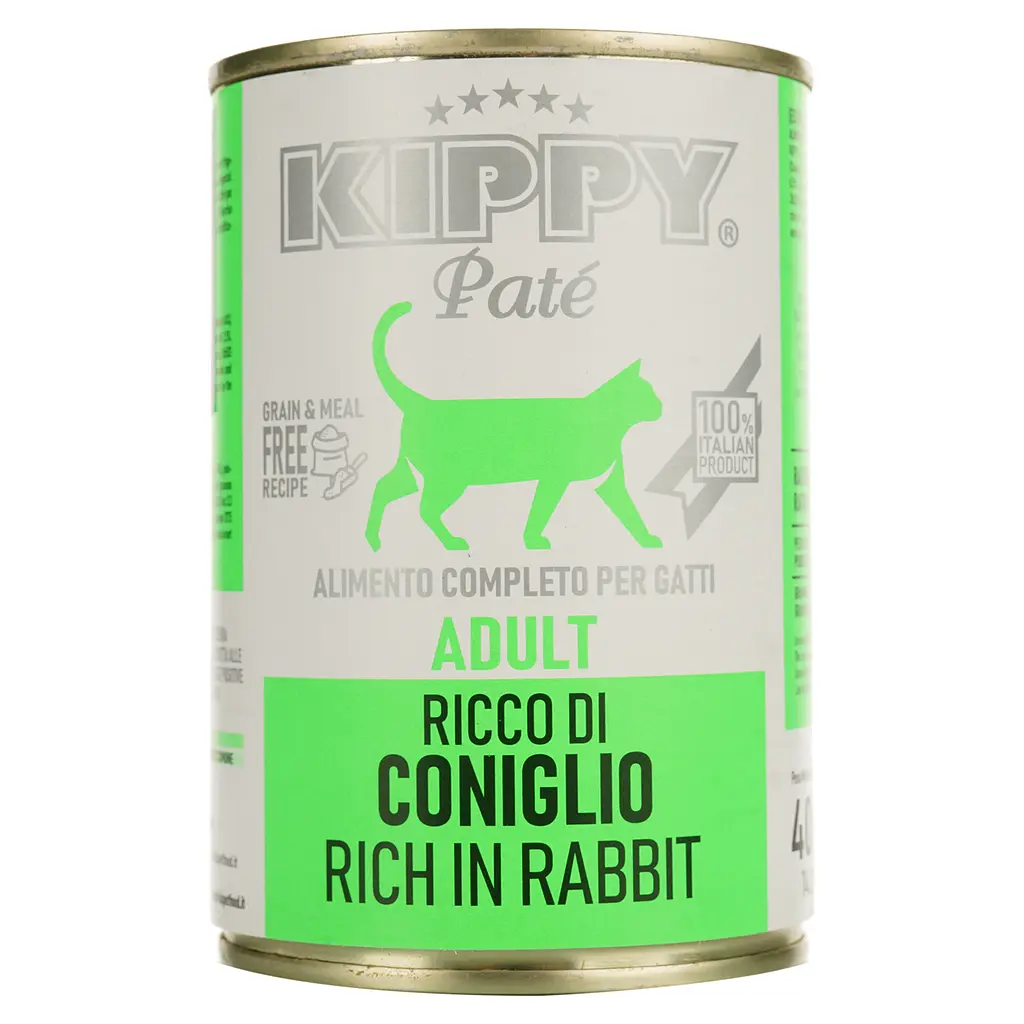 Влажный корм для кошек Kippy паштет с крольчатиной 400 г - фото 2