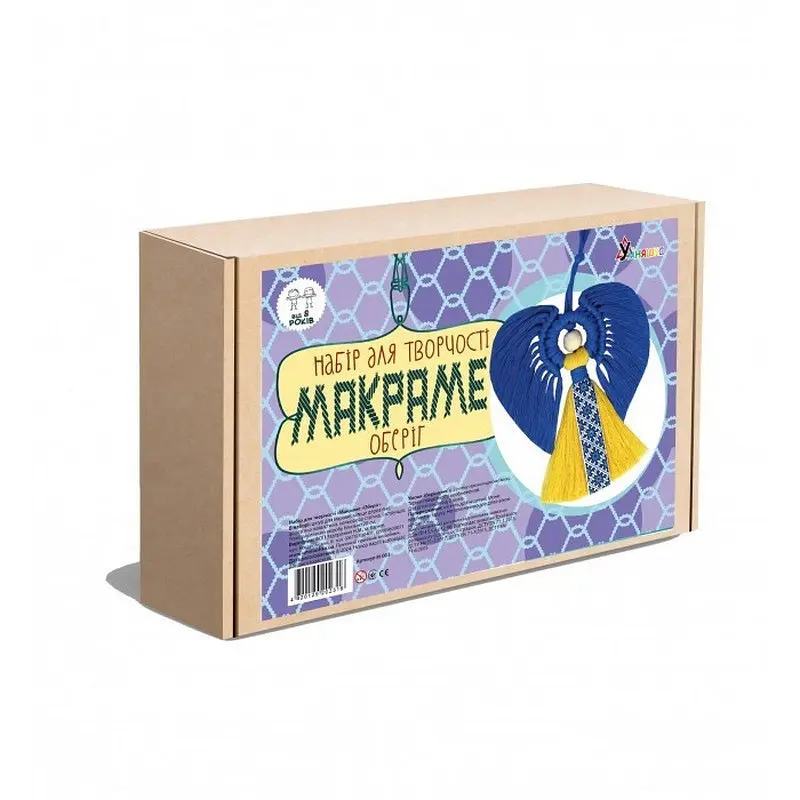 Набір дитячої творчості Макраме "Оберіг" УМНЯШКА М-003 - фото 2