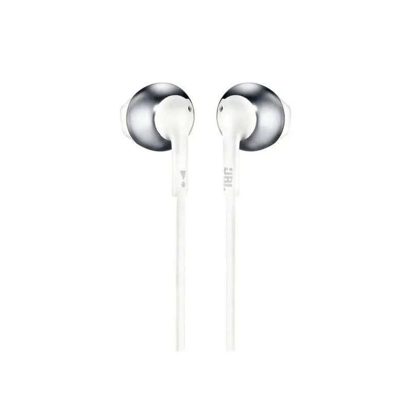 Навушники JBL дротова гарнітура T205 білі ( T205CRM) - фото 4