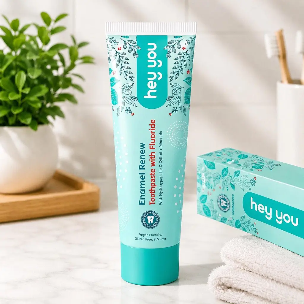 Зубная паста Hey You Enamel Renew для чувствительных зубов (фтор 1448 ppm) 100 мл