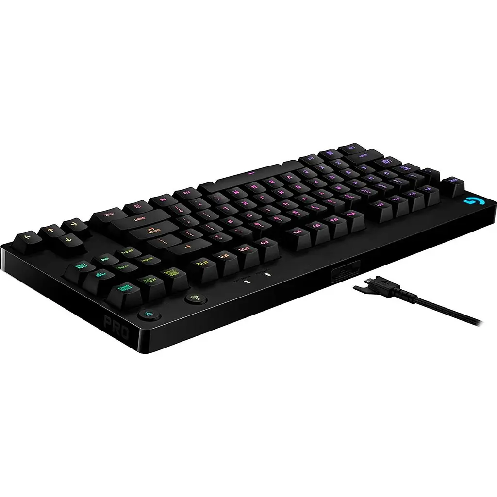 Клавіатура Logitech G PRO Mechanical Gaming USB (920-009392) [96067] - фото 3