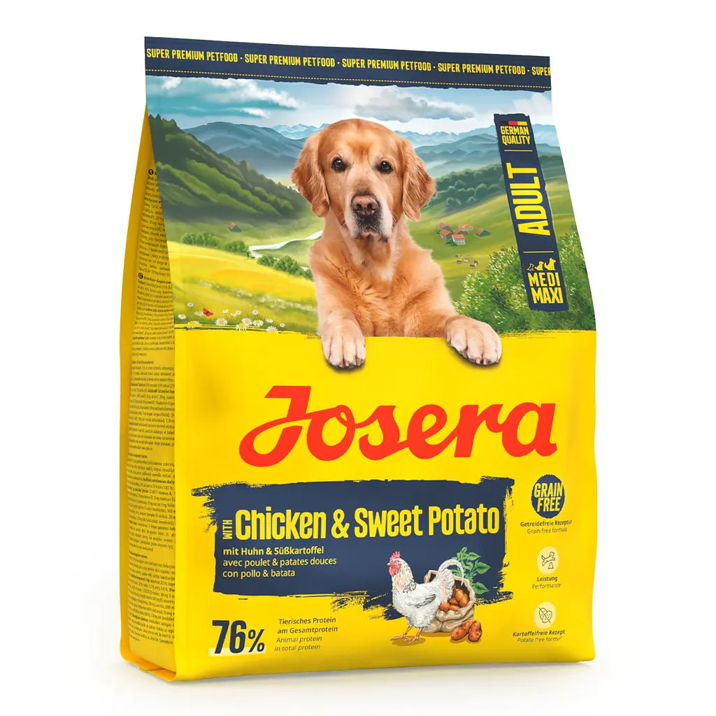Сухий корм для собак Josera Medi/Maxi курка та солодка картопля 900 г - фото 3