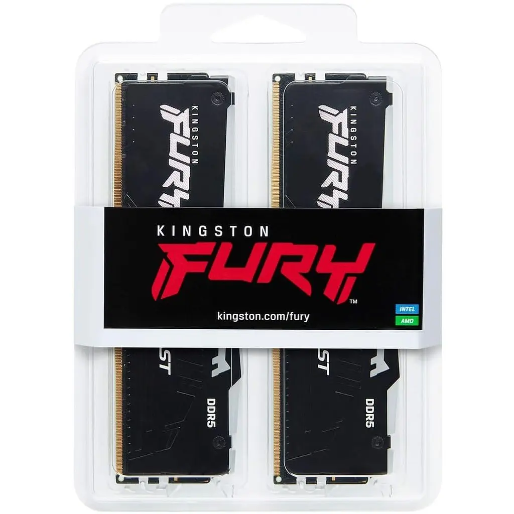 Модуль памяти Kingston Fury DDR5 32GB (2x16) 5600MHz Beast RGB (KF556C36BBEAK2-32) - фото 9
