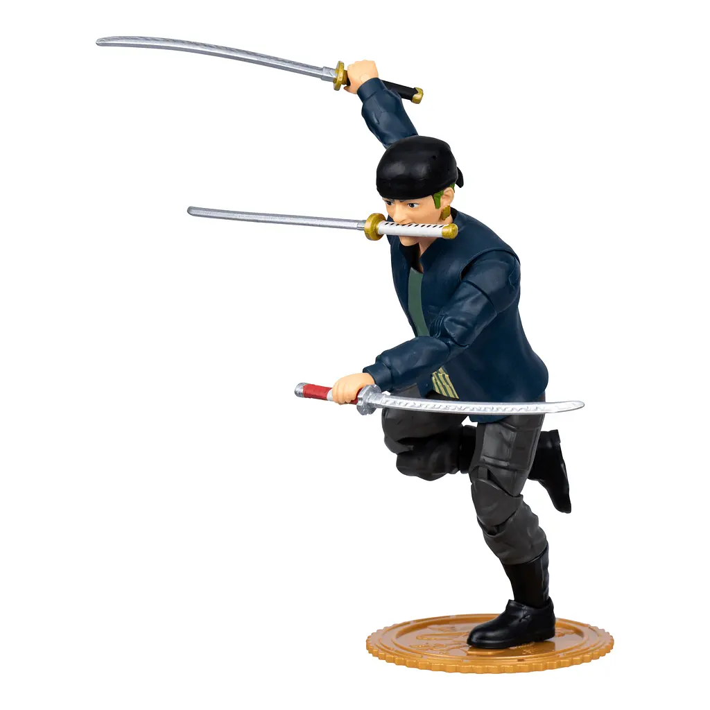 ONE PIECE Колекційна фігурка ZORO (з артикуляцією) MOOSE Art.63314 - фото 3