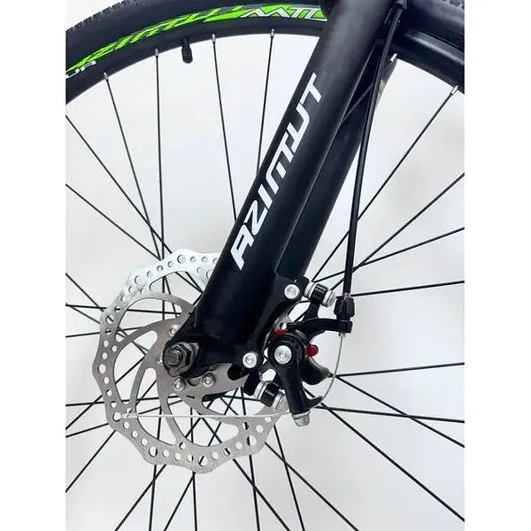 Електровелосипед Azimut Aqua 29 дюймів 500W 16Ah зелений - фото 8