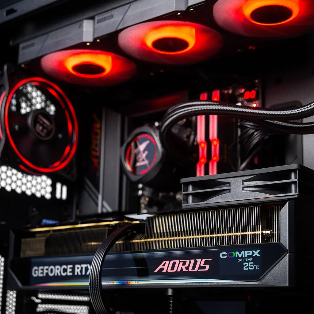 Комп'ютер Powered by Gigabyte_960 (RTX 5080 16 ГБ, Ryzen 7 9800X3D, DDR5 32 ГБ, SSD 500 ГБ) - фото 3