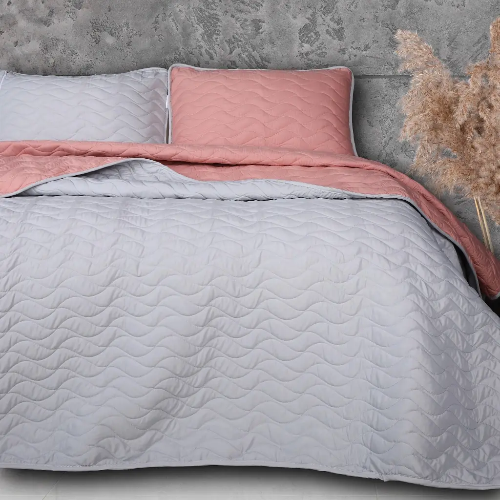 Покривало MirSon Набір Serenity Line №4100 Tenderness (покривало + 2 наволочки) 180х210 см (2200007298273) - фото 5