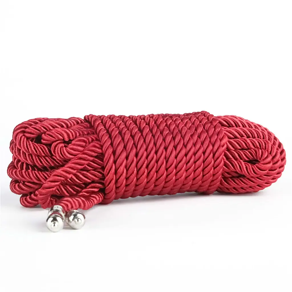 Мотузка - Rebellion Reign Red Bondage Rope, 10 м - фото 3