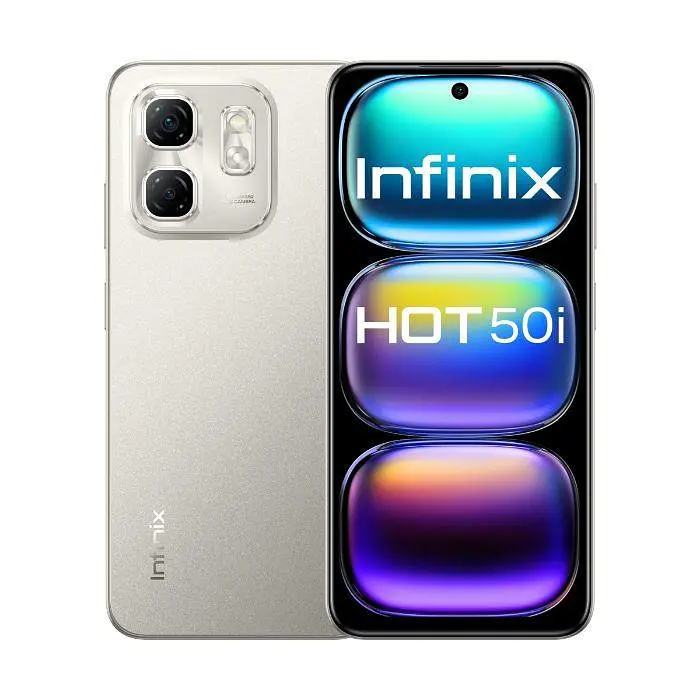 Смартфон Infinix Hot 50i 4/128 ГБ NFC Titanium Grey (сірий) - фото 7