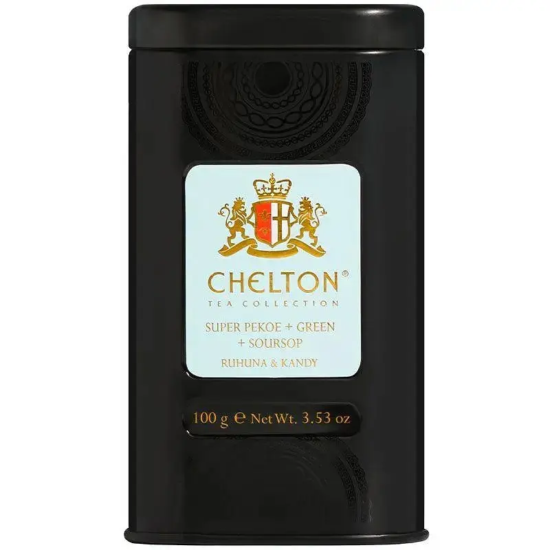 Чай Chelton Super Pekoe Green Tea& Soursop чорний та зелений 100 г