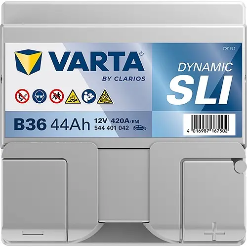 Акумулятор Varta Dynamic SLI 12В 44Аг 420А (EN) R+ (544401042) - фото 5