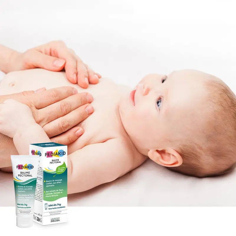 Бальзам против простуды Pediakid Baume Pectoral для детей 40 мл - фото 3