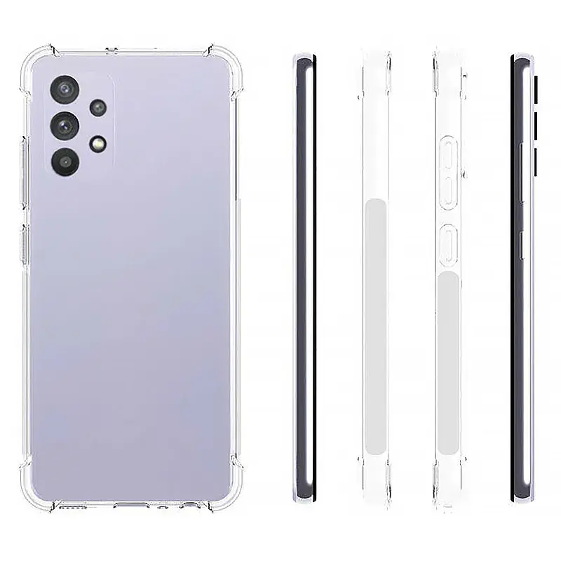 Панель BeCover Anti-Shock для Samsung Galaxy A32 SM-A325 Clear (706070) - фото 4