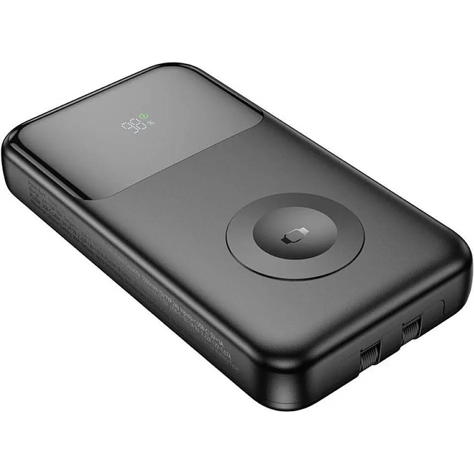 Зовнішній акумулятор Hoco Q28 Victory 10000mAh 22.5W Black [142544] - фото 2