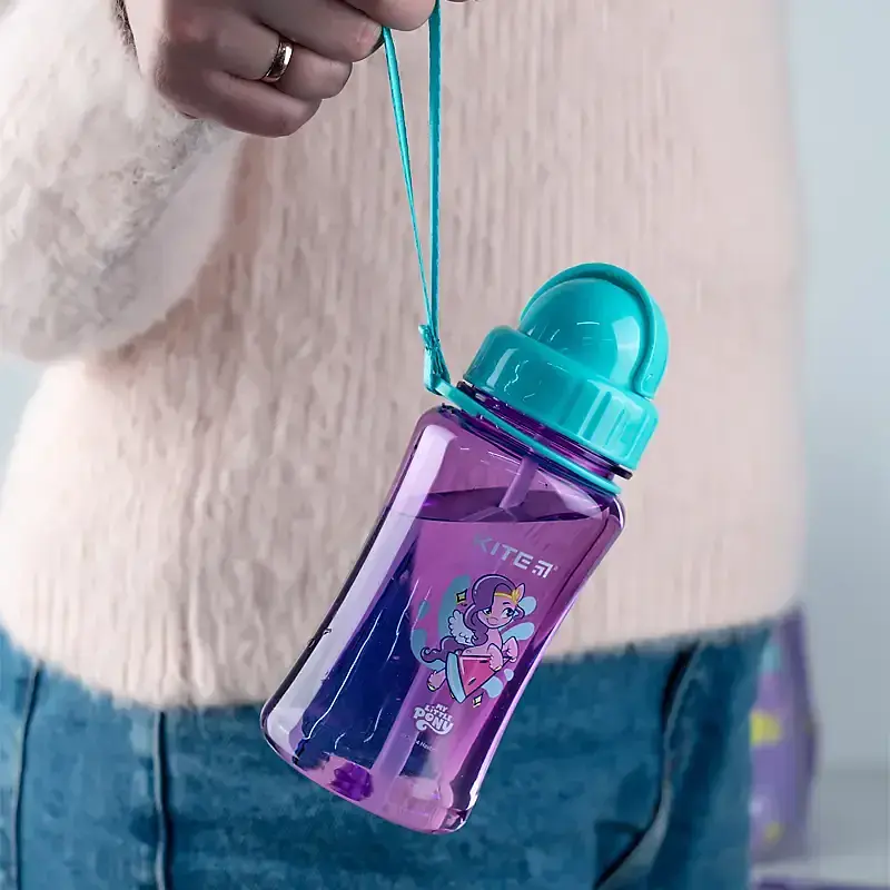 Пляшечка для води Kite My Little Pony LP24-399, 350 мл фіолетова (LP24-399) - фото 6