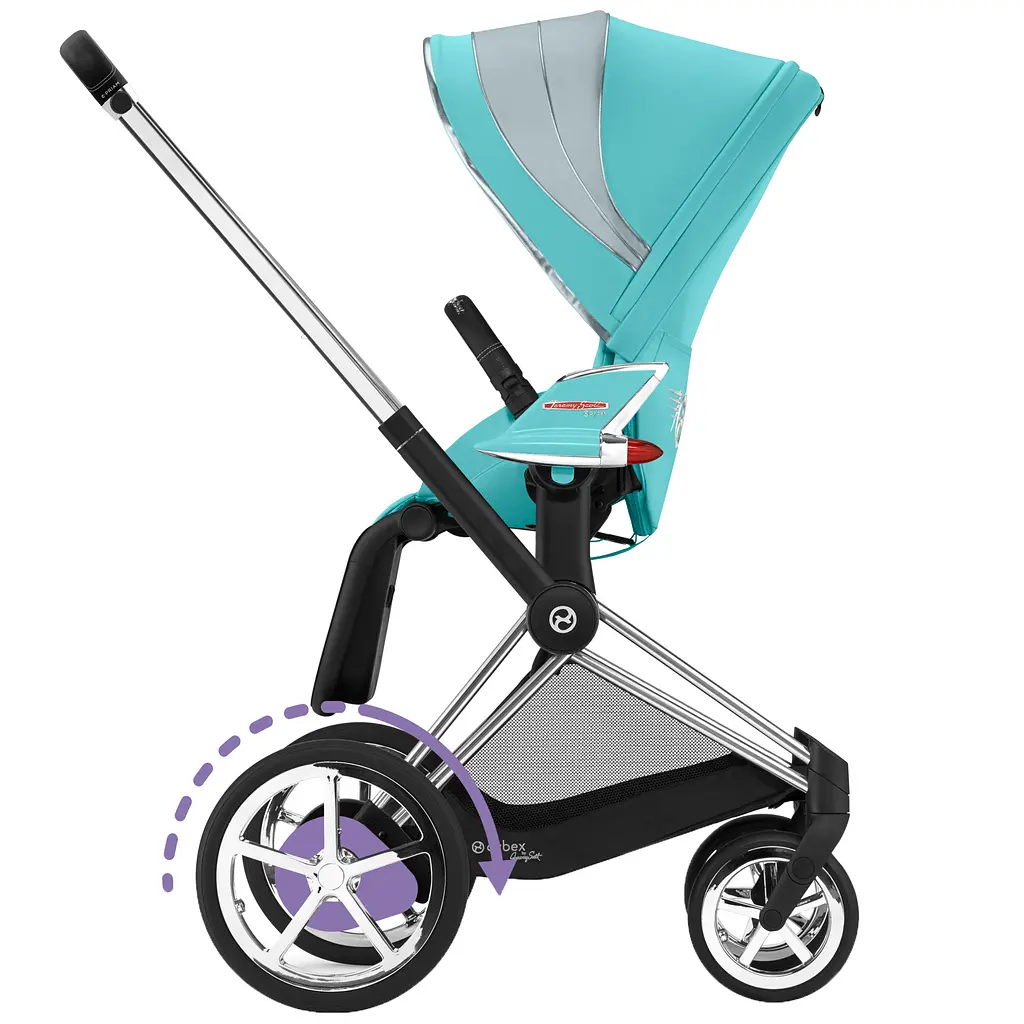 Прогулянкова коляска Cybex ePriam by Jeremy Scott Car (524000395) - фото 5