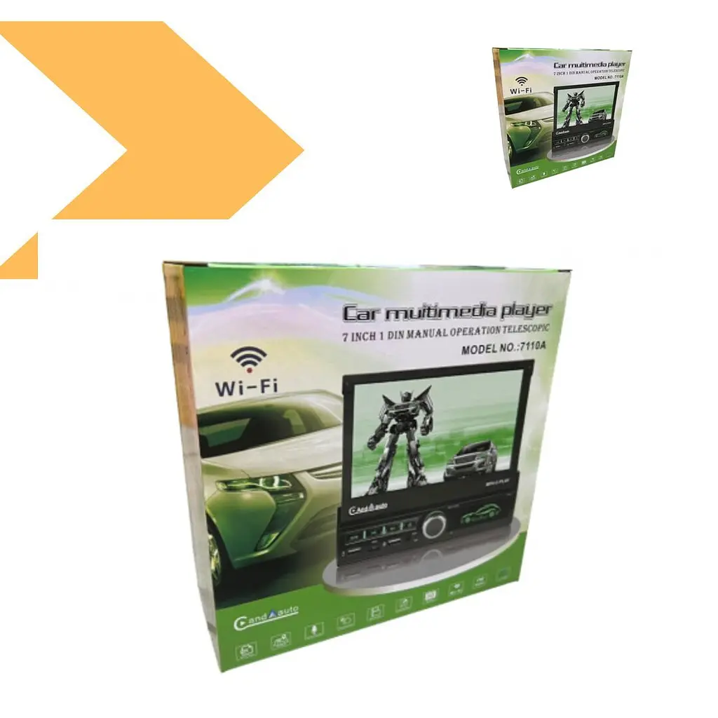 Автомагнитола 1DIN с выдвижным экраном 7 XPRO 7110A-10 (41106-7110A_4158) - фото 2