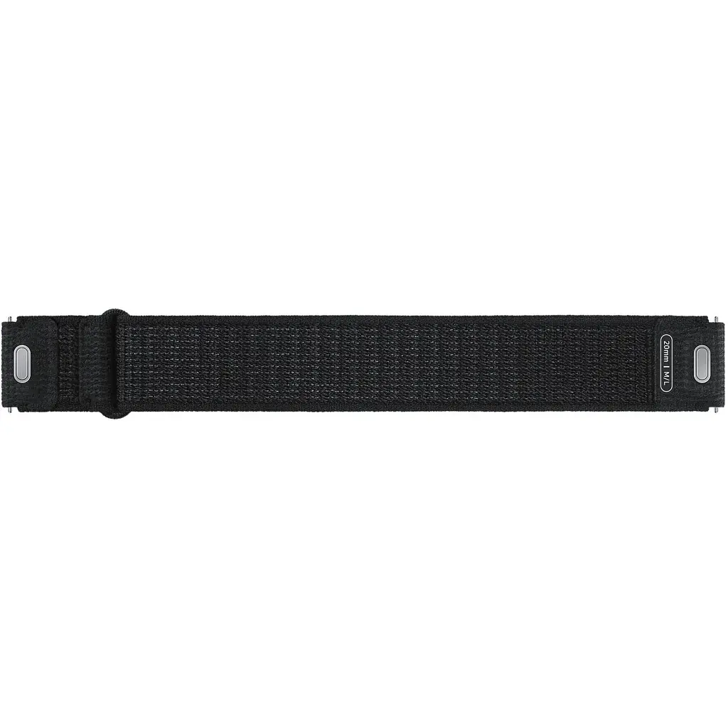 Ремінець Samsung D-Buckle Fabric Band (M/L) для Samsung Galaxy Watch 4/4 Classic/5/5 Pro/6/6 Classic/7/FE Black (ET-SVR94LBEGEU) - фото 3