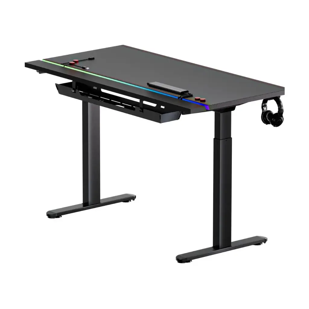 Геймерський стіл 1stPlayer F.A.S.T Black (FAST-1470-RGB-BK) - фото 8