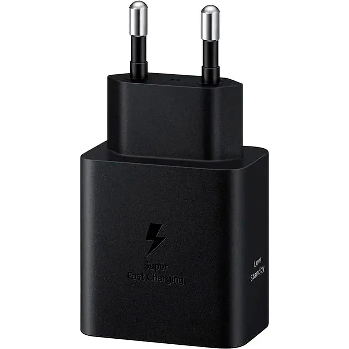 Мережевий зарядний пристрій Samsung 45W + Cable USB-C to USB-C Black (EP-T4511XBEGEU) [106057] - фото 3