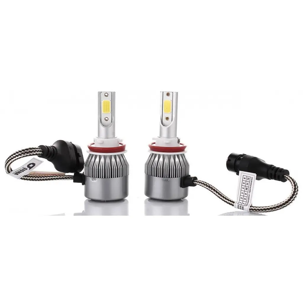Автолампи LED GRAND комплект H11 C6 12/24V 2 штуки набір - фото 2
