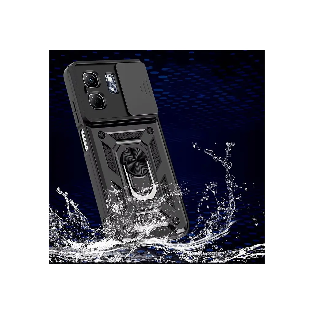 Чехол для мобильного телефона BeCover Military Infinix Hot 50i (X6531) Black (713047) - фото 4