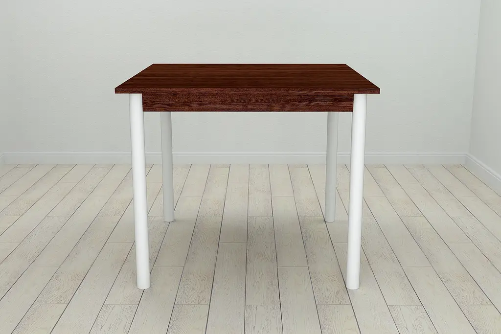 Стіл кухонний Ferrum-decor Агата 75x80x80 Білий ДСП Венге 16мм (FRD-105597) - фото 3