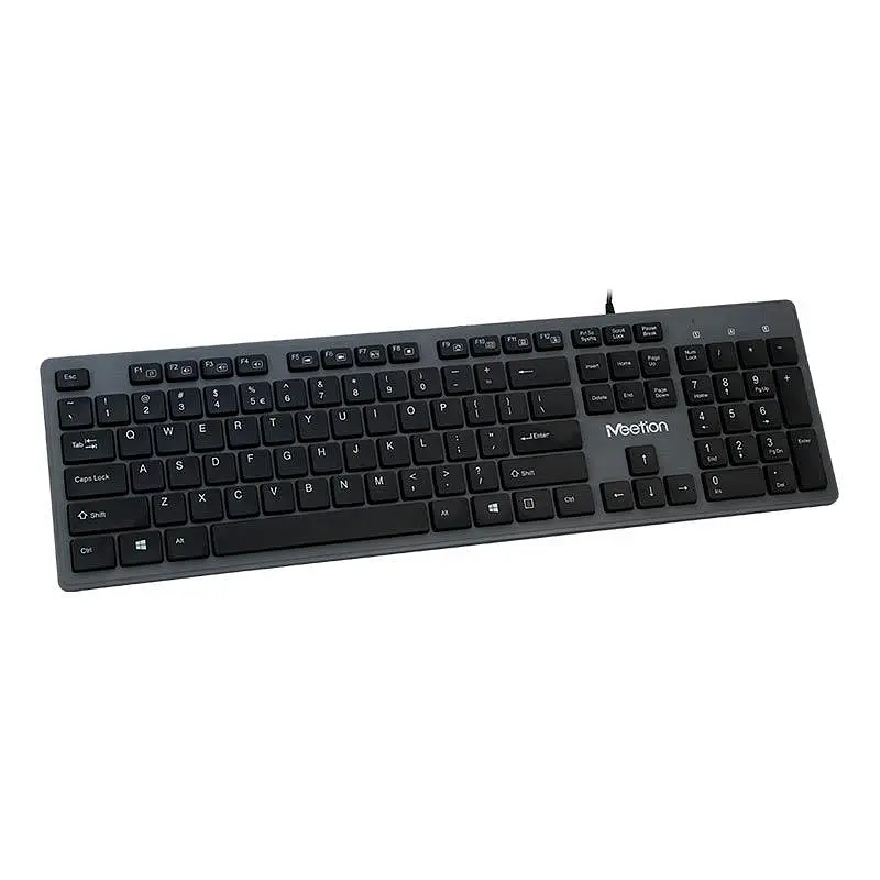 Клавіатура MeeTion USB Standard Chocolate Ultrathin Keyboard K841 Ukr/RU/EN розкладки - фото 6