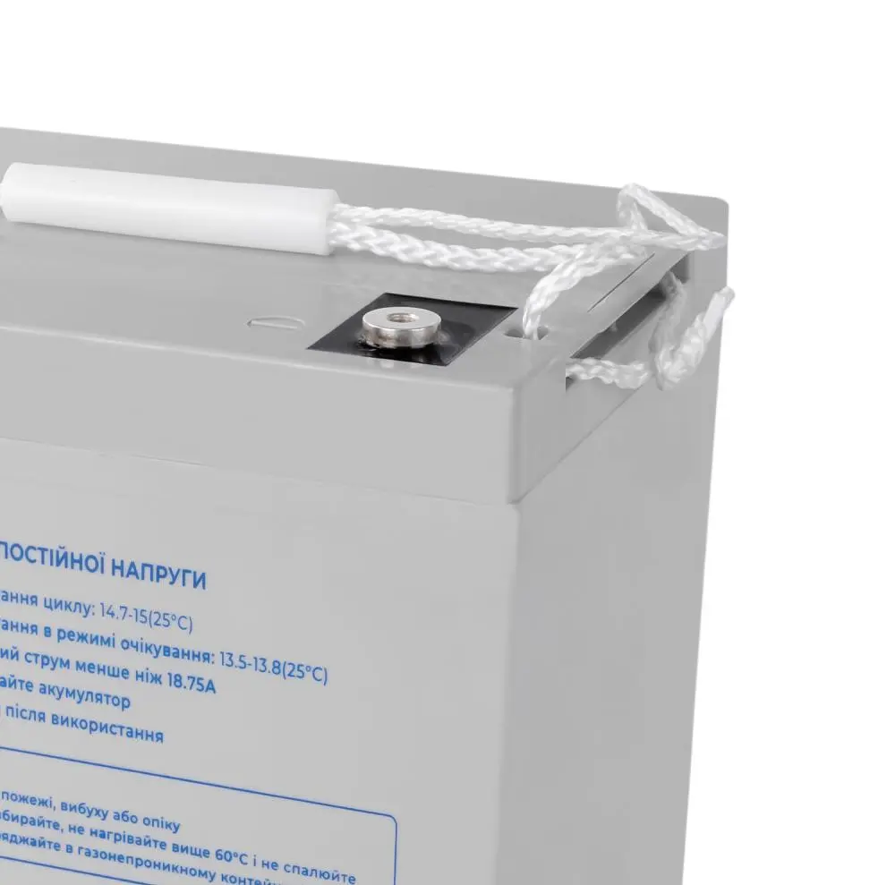 Акумуляторна батарея Prologix 12V 75AH GEL (PL12-75GEL) - фото 4