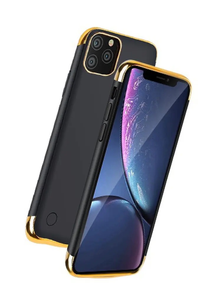 Чехол-аккумулятор XON PowerCase для iPhone 11 Pro 5500 mAh Черный/Золотой (PCBS1111355G 2056) - фото 2
