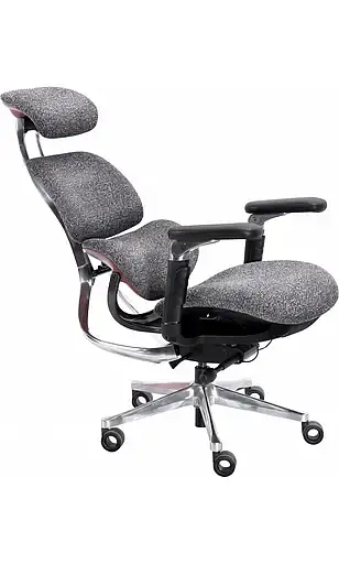 Офісне крісло GT Racer (X-819 Fabric Wood Gray) - фото 4
