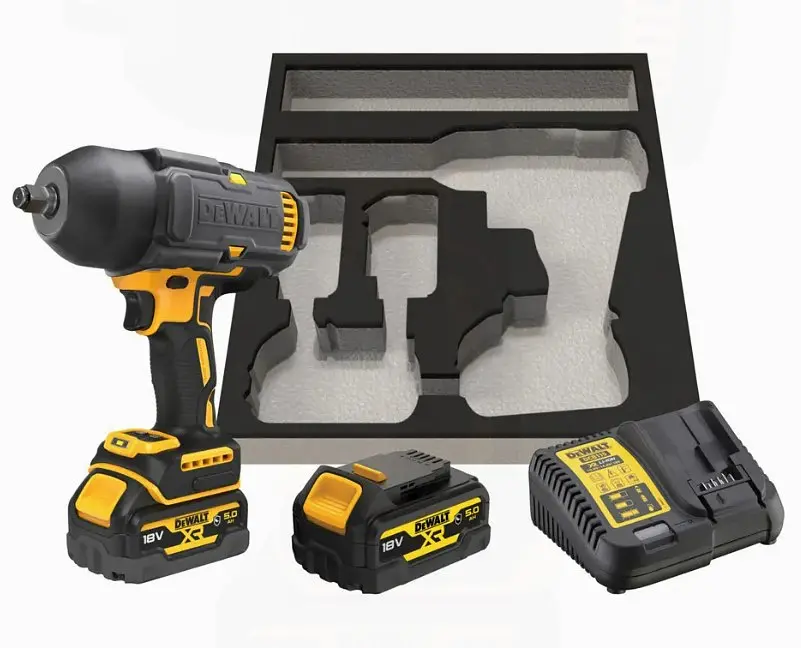 Гайкокрут ударний акумуляторний DeWalt з АКБ та ЗП DCF900P2G - фото 2